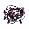 Verlichtingssnoer roze (10m)